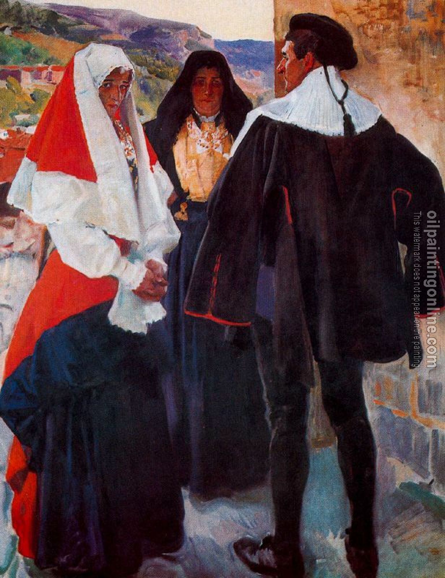 Joaquin Sorolla y Bastida - Types of the Roncal